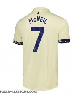 Günstige Everton Dwight McNeil #7 Auswärtstrikot 2025-26 Kurzarm